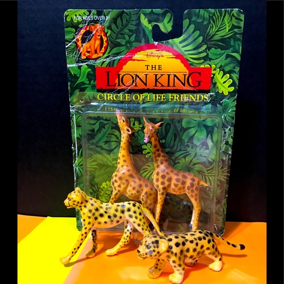 DISNEY’S THE LION KING 90s CIRCLE OF LIFE FRIENDS - Picture 1 of 9